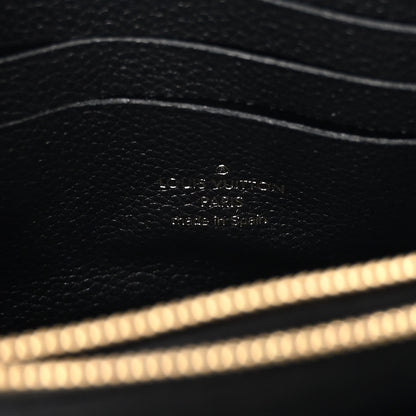 Louis Vuitton Empreinte Double Zip Pochette Black 8 of 11