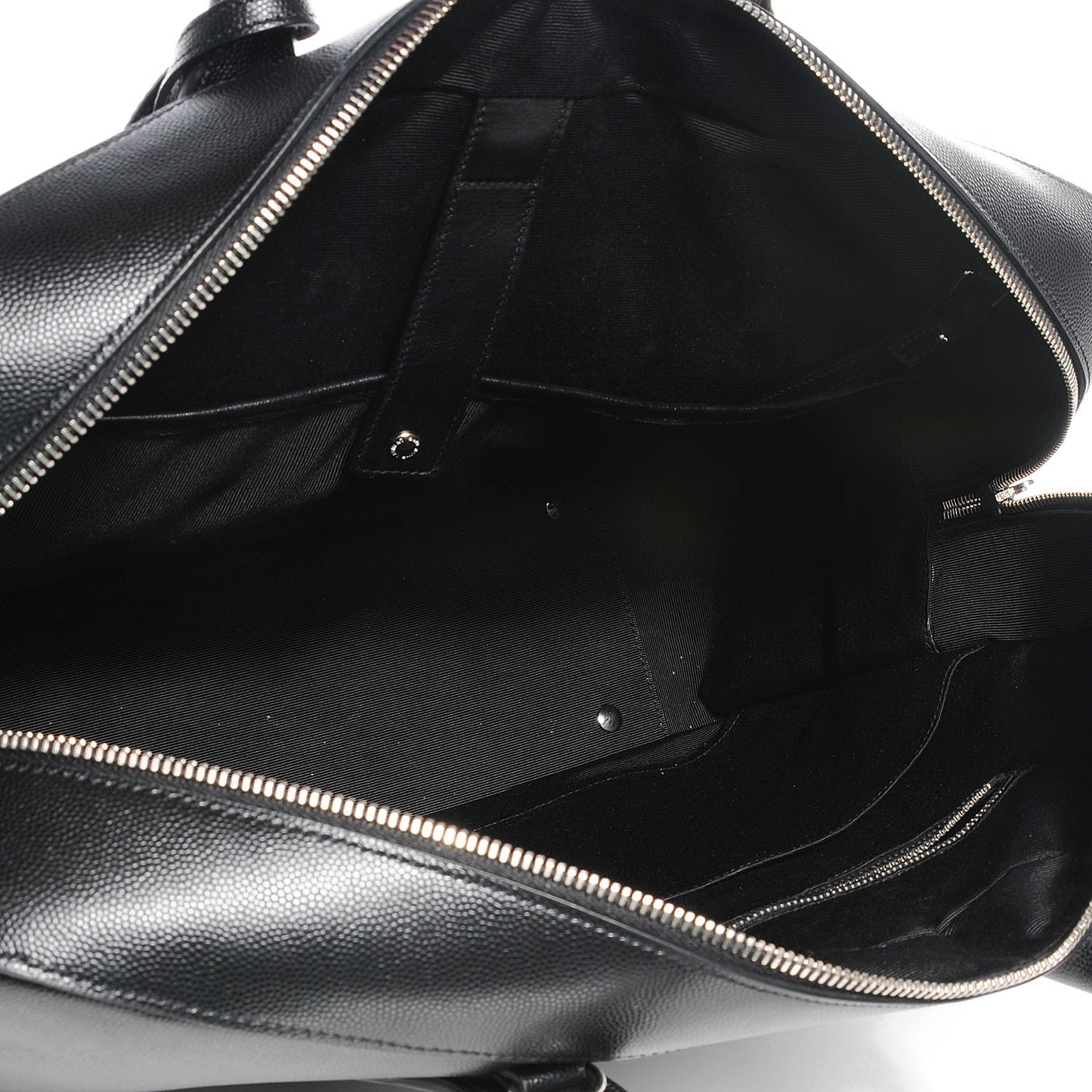 Grain de Poudre Classic Museum Large Briefcase Black
