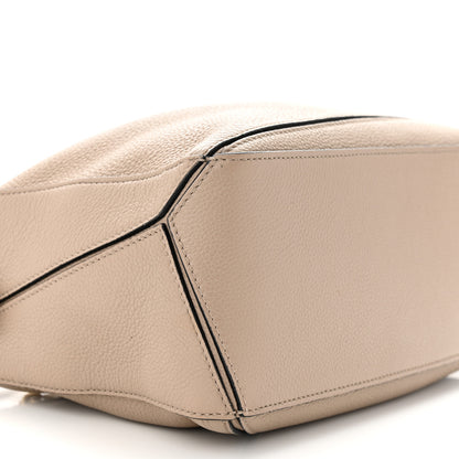 Loewe Grained Calfskin Small Puzzle Bag Sand 8 of 9