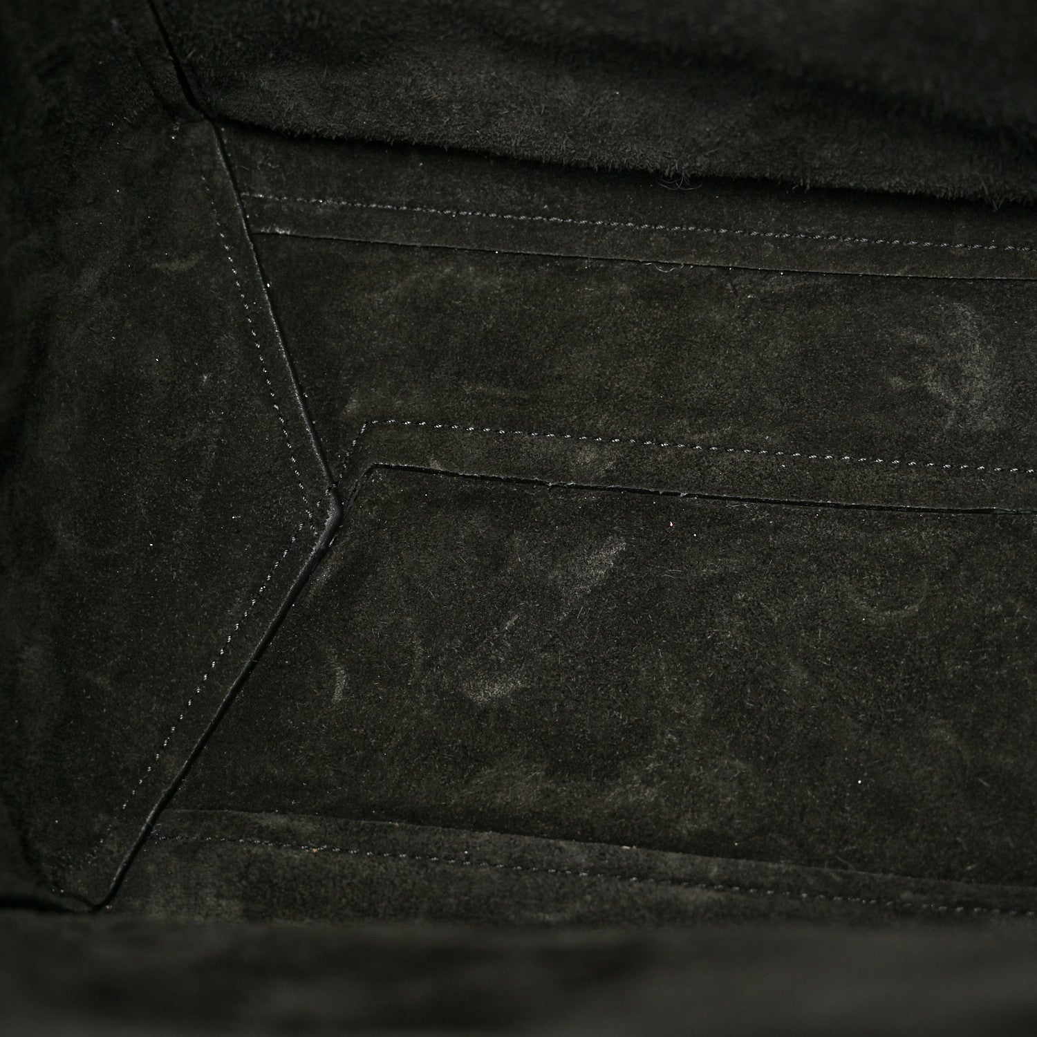 Celine Soft Grained Calfskin Sangle Bucket Bag Black 11 of 14