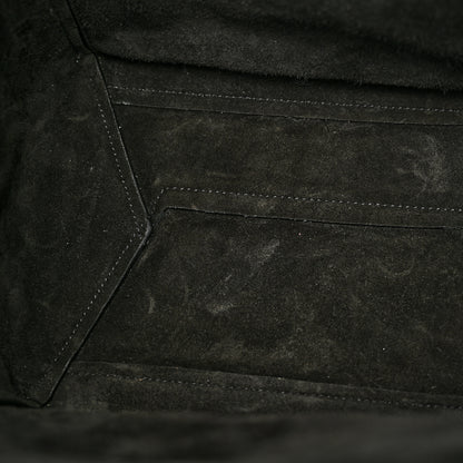 Celine Soft Grained Calfskin Sangle Bucket Bag Black 11 of 14