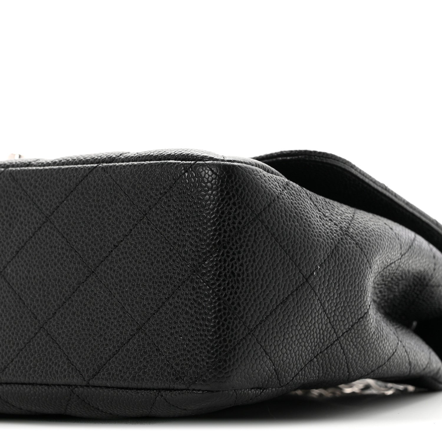 Chanel Caviar Quilted Jumbo Single Flap Black 10 of 10