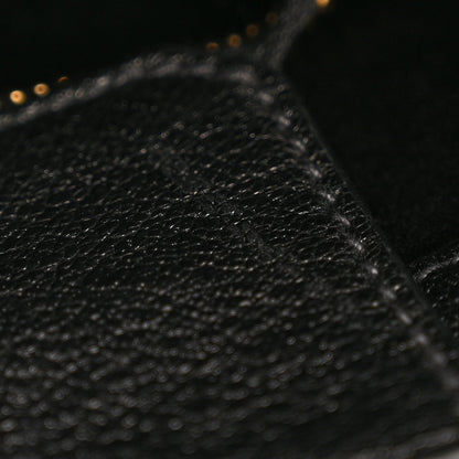 Miu Miu Calfskin Madras Shoulder Bag Black 11 of 12