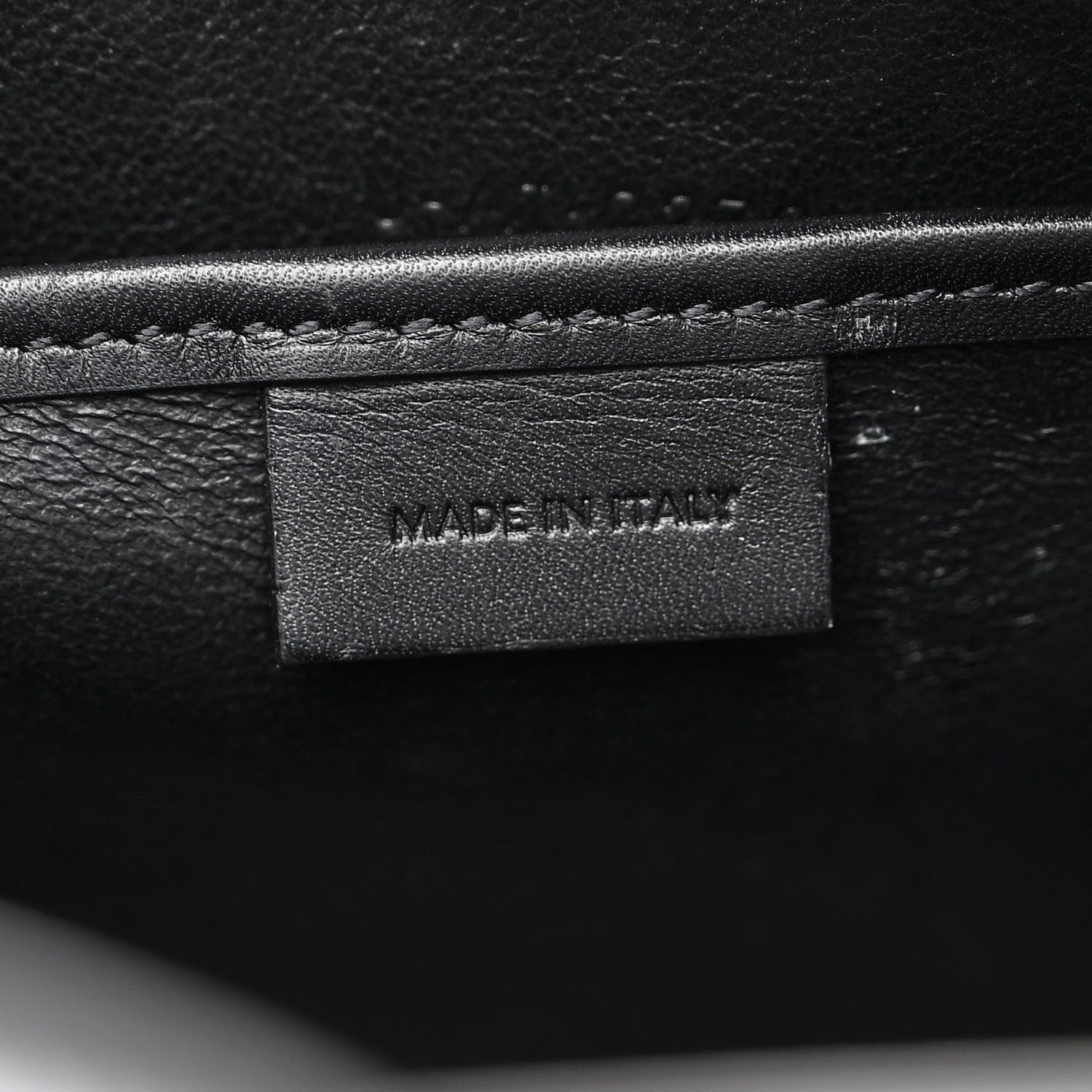 Celine Calfskin Lambskin Canvas Jacquard Floral Nano Luggage Black 8 of 13