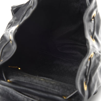 Gucci Calfskin Bamboo Backpack Black 4 of 12