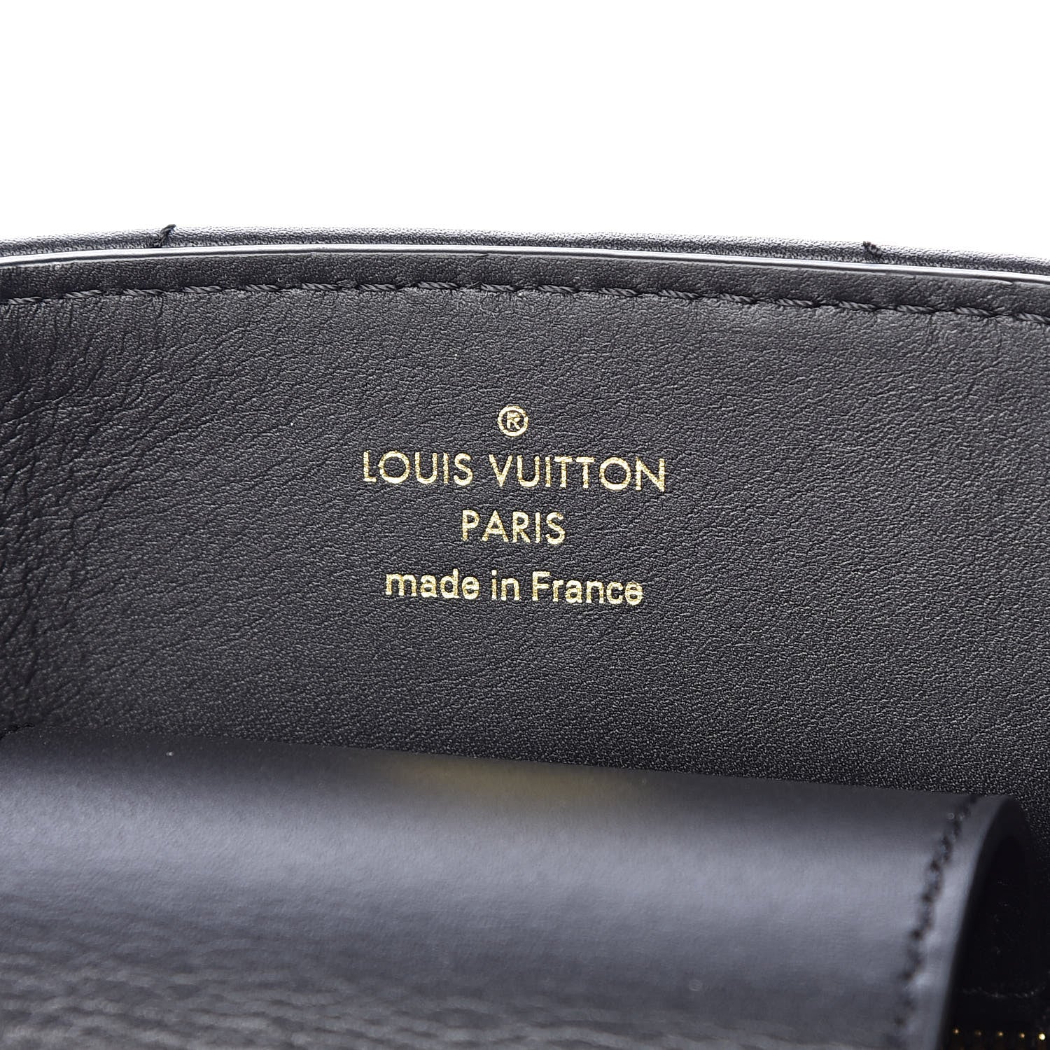 Louis Vuitton Calfskin New Wave Chain Tote Black 6 of 12