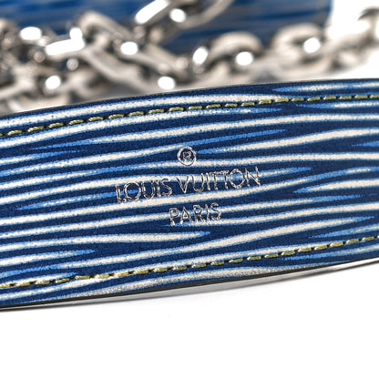Louis Vuitton Epi Twist Chain Wallet Denim Light 7 of 10