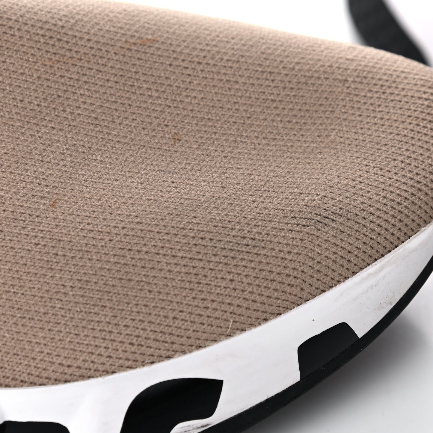 Neoprene Knit Womens Speed Graffiti Sneakers 38 Beige White Black
