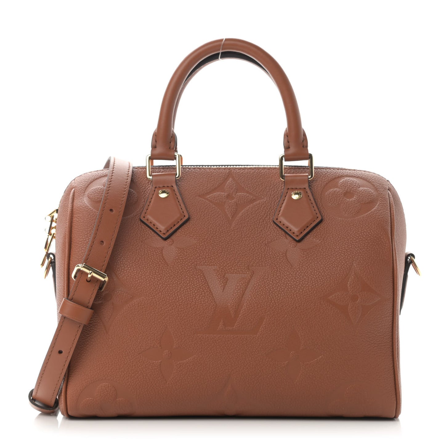 Empreinte Monogram Giant Speedy Bandouliere 25 Cognac