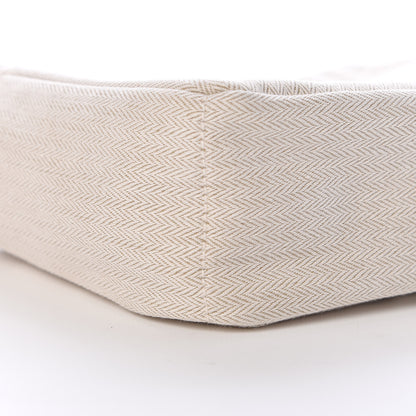 Hermes Canvas Barenia Fourbi 20 PM Pouch Naturel Fauve 5 of 10