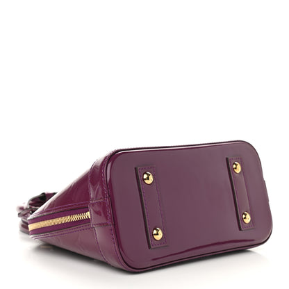 Louis Vuitton Vernis Alma BB Amethyste 4 of 8