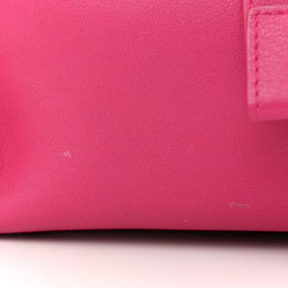 Saint Laurent Calfskin Small Classic Y Cabas Fuchsia 12 of 14