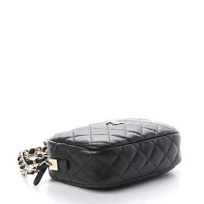 Chanel Caviar Quilted Camera Case Black 3 of 9