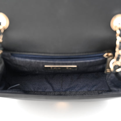 Chanel Lambskin CC Mania Flap Bag Black 5 of 11