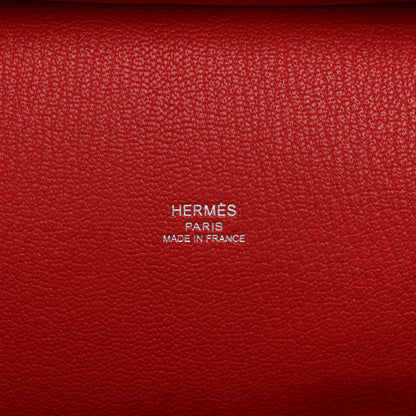 Hermes Taurillon Clemence Jypsiere 28 Geranium 6 of 16