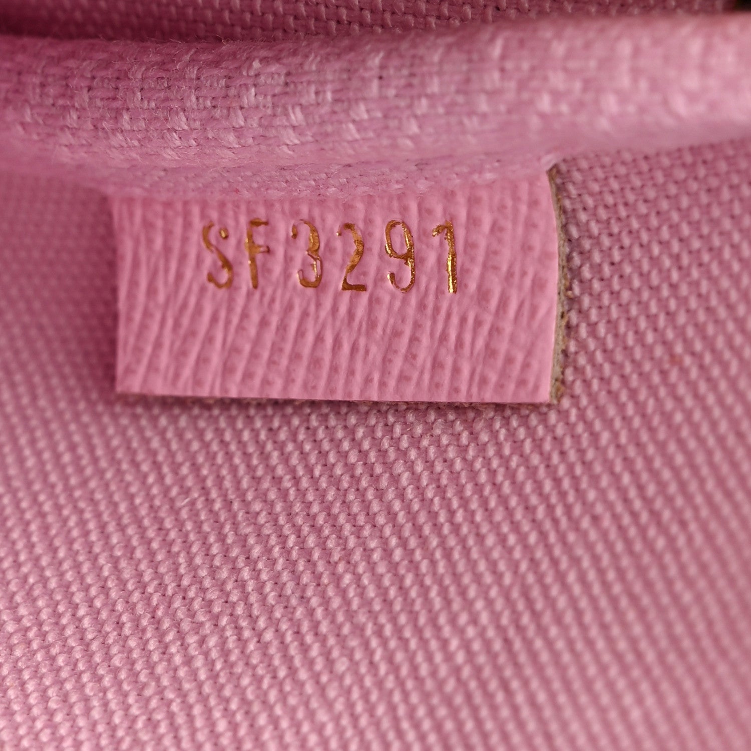 Louis Vuitton Monogram 2021 Christmas Animation Japanese Garden Mini Pochette Accessories Wisteria Pink 7 of 8