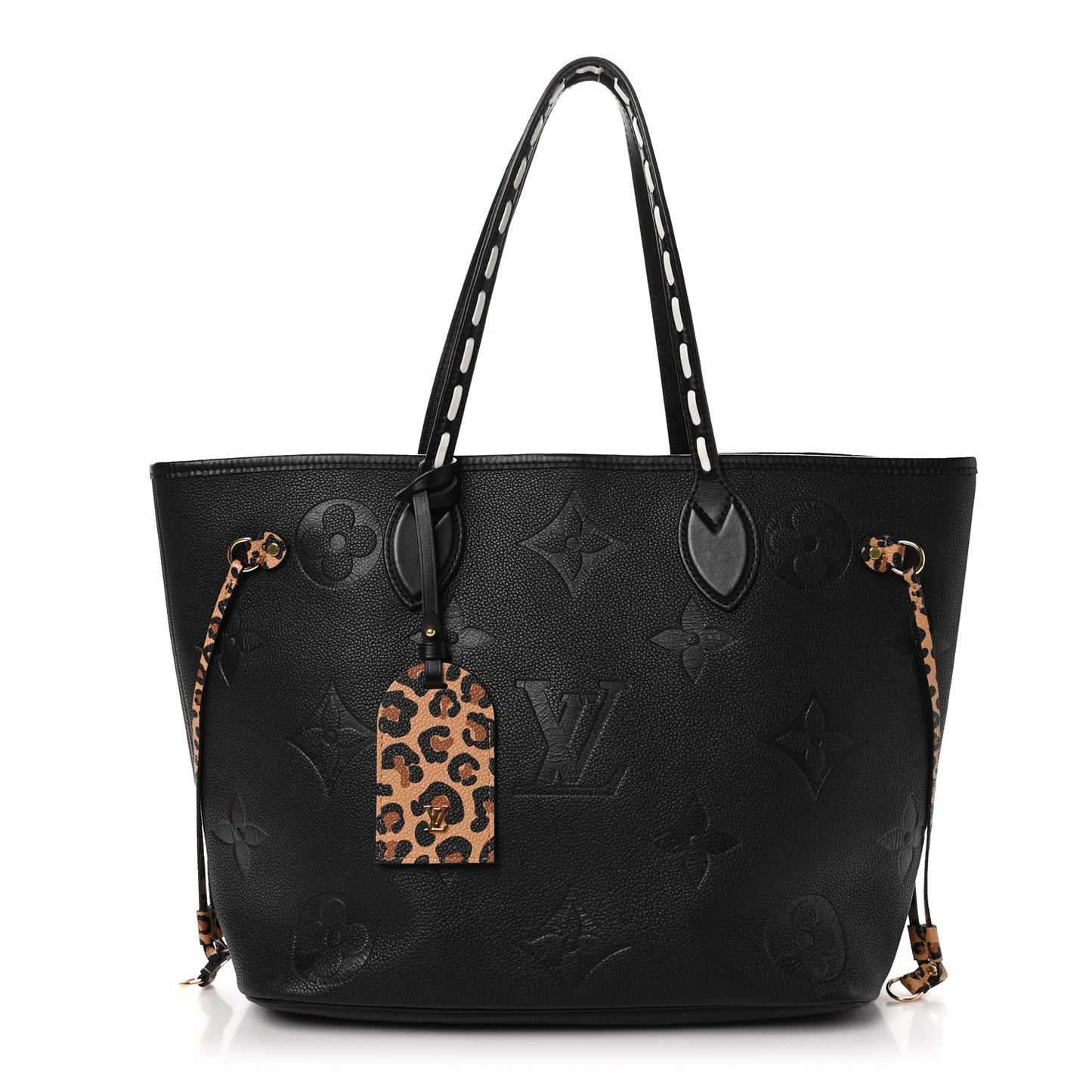 Empreinte Monogram Giant Wild at Heart Neverfull MM Black