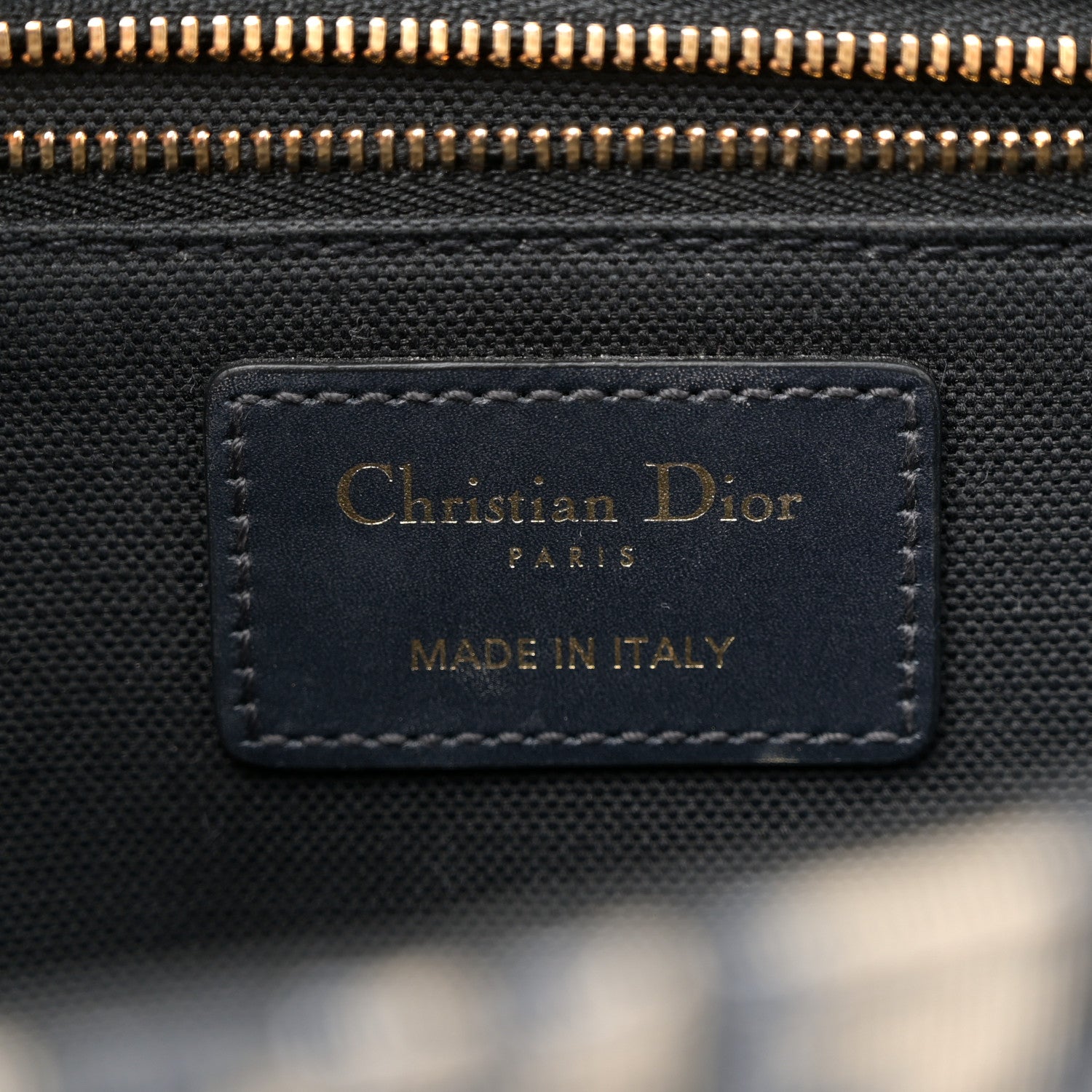 Christian Dior Oblique 30 Montaigne Flap Bag Blue 6 of 12