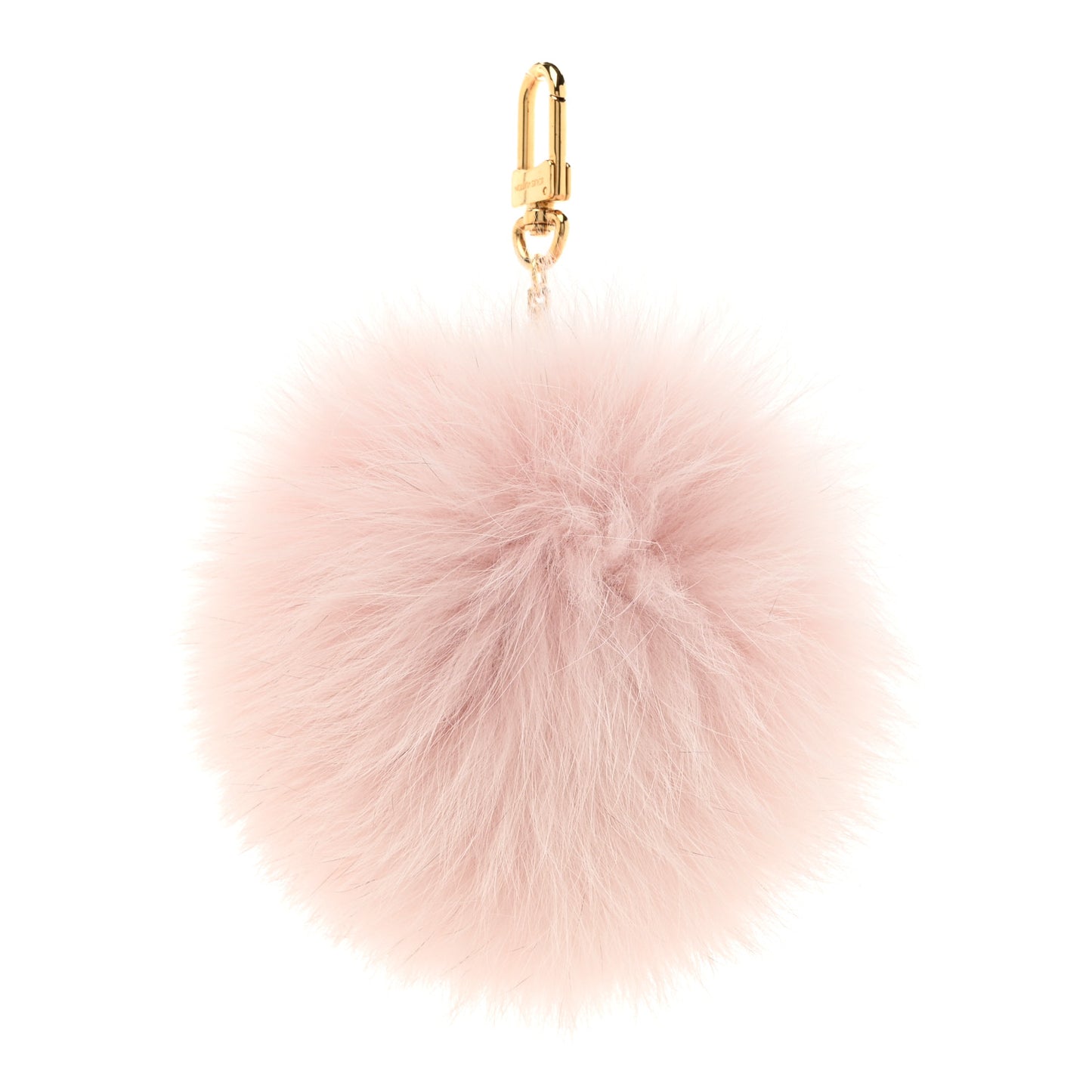 Fuzzy Bubble Bag Charm Light Pink