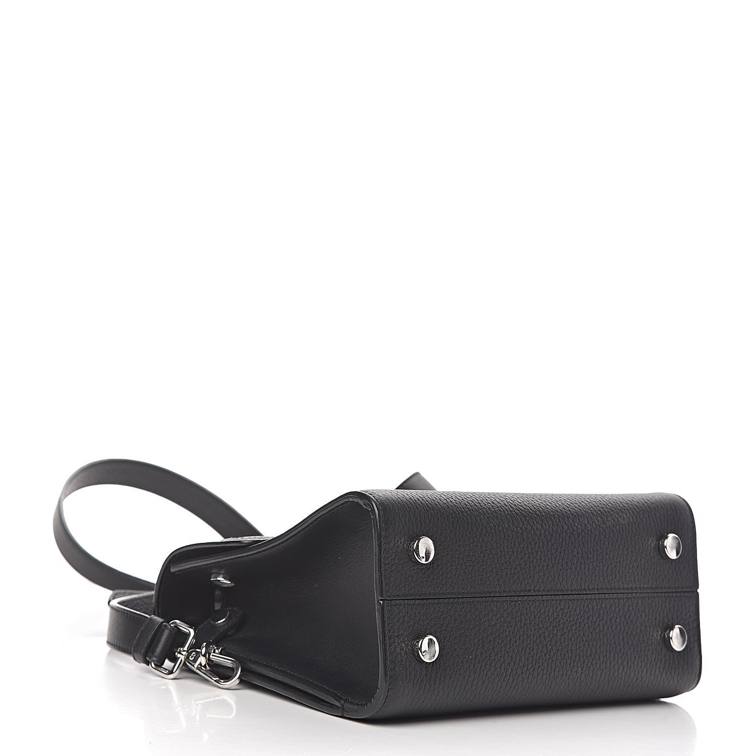 Christian Dior Grained Calfskin Mini Diorever Flap Black 4 of 16
