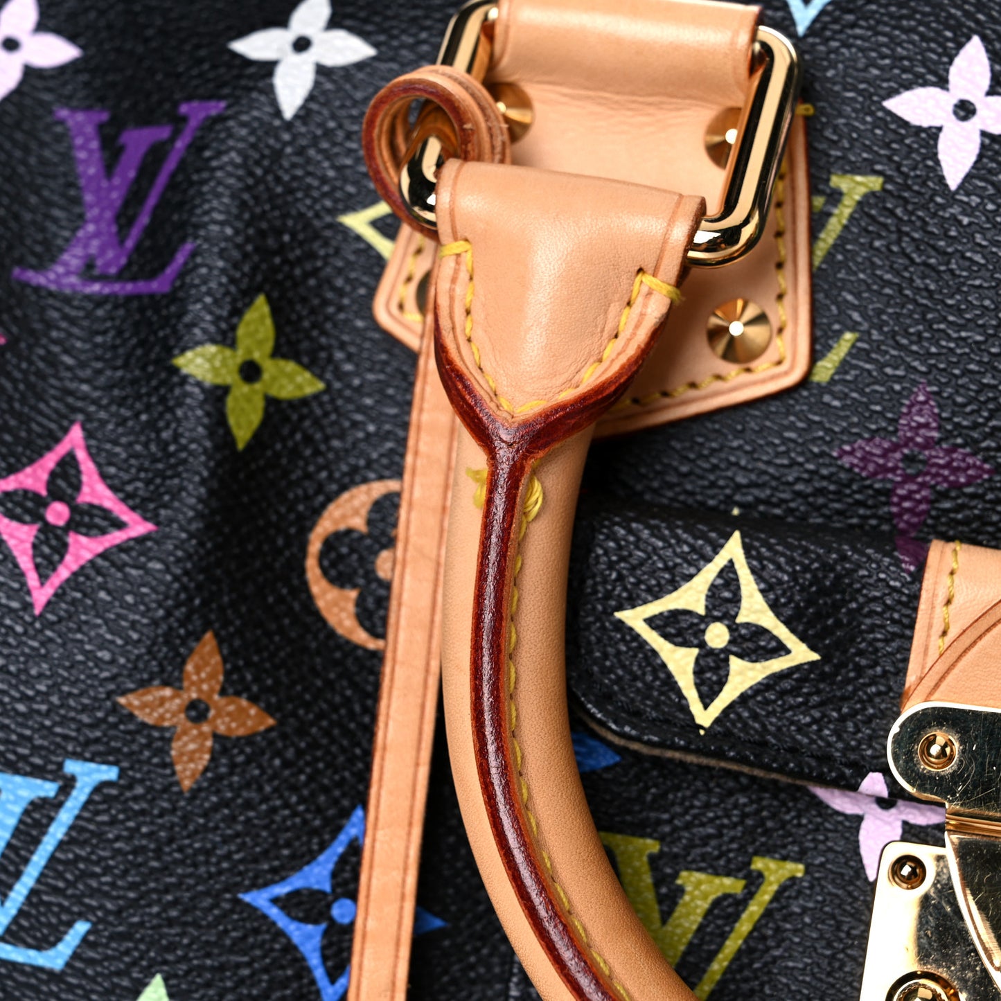 Monogram Multicolor Speedy 30 Black