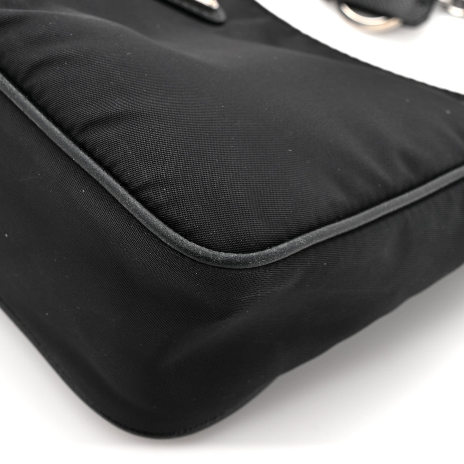 Prada Nylon Re-Edition 2005 Shoulder Bag Black 12 of 13