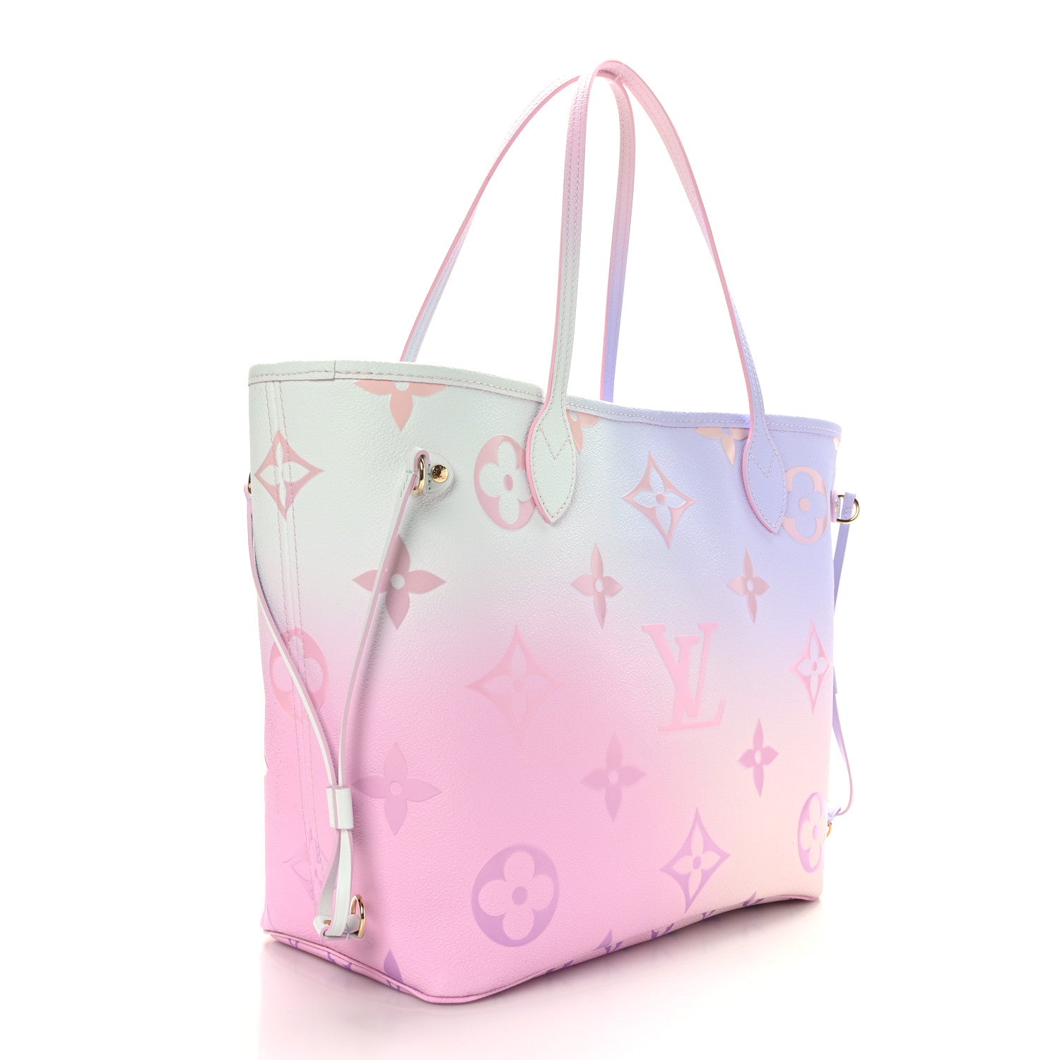 Louis Vuitton Monogram Giant Spring In The City Neverfull MM Sunrise Pastel 4 of 8