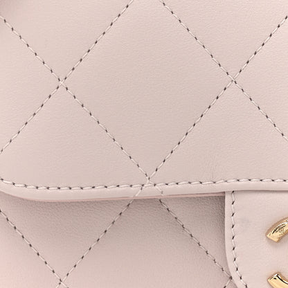 Chanel Calfskin Quilted Coco Lady Flap Light Purple 8 of 16