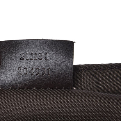 Gucci GG Plus Monogram Messenger Diaper Bag Dark Brown 7 of 13