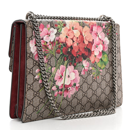 Gucci GG Supreme Monogram Blooms Medium Dionysus Shoulder Bag Beige Multicolor Dry Rose 3 of 12
