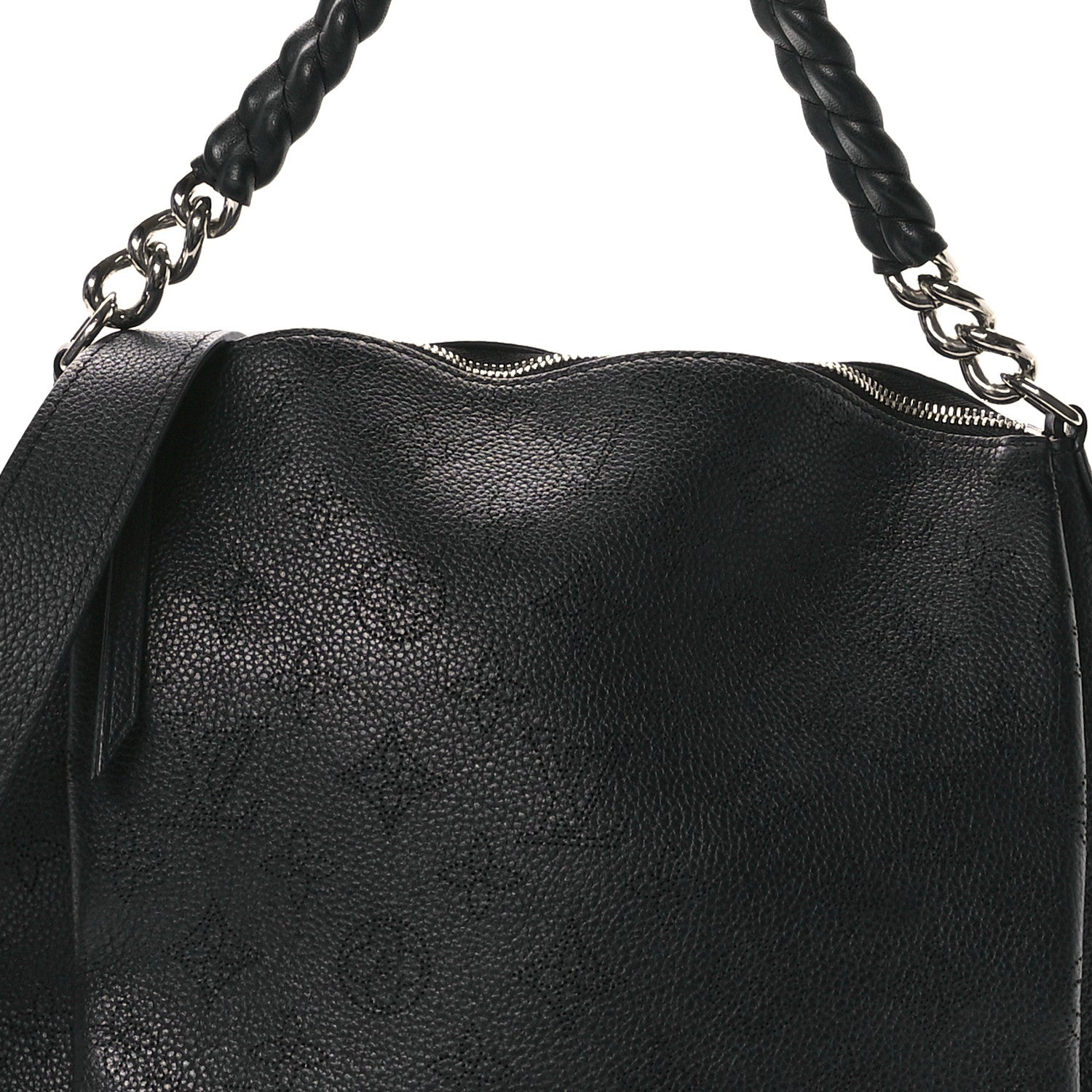 Louis Vuitton Mahina Babylone Chain BB Black 8 of 11