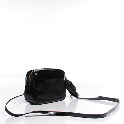 Gucci Soft Patent Small Soho Disco Bag Black 3 of 7