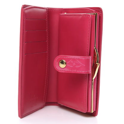 Louis Vuitton Vernis French Purse Wallet Fuchsia 5 of 7