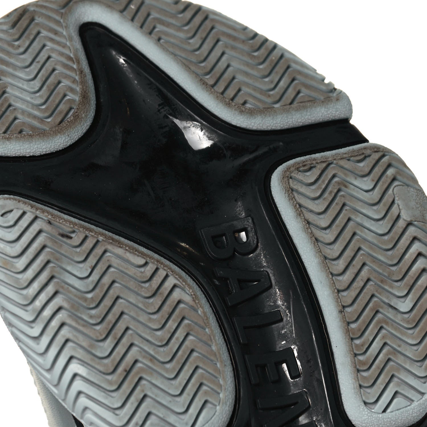 Balenciaga Metallic Fabric Mesh Mens Triple S Sneakers 39 Grey Dark Grey Black 8 of 11