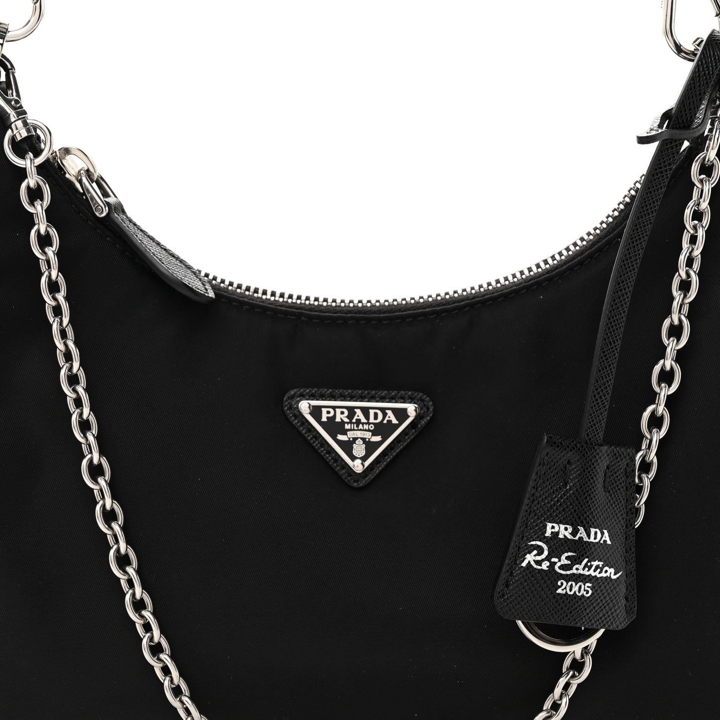 Nylon Re-Edition 2005 Shoulder Bag Black