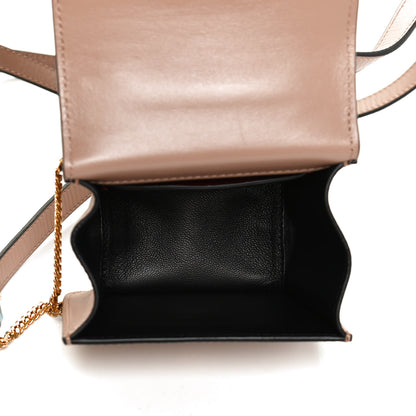 Valentino Garavani Smooth Calfskin Micro VSling Shoulder Bag Rose Cannelle 5 of 10
