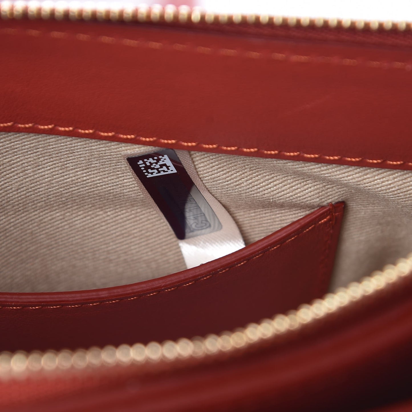 Calfskin Suede Mini Roy Bag Earthy Red
