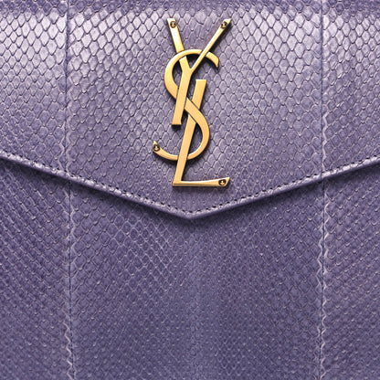 Saint Laurent Ayers Uptown Monogram Pouch Verte Praire Violet Mauve 8 of 11