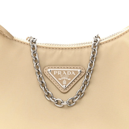 Prada Re-Nylon Saffiano Re-Edition 2005 Shoulder Bag Deserto 7 of 9
