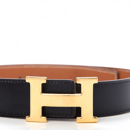 Hermes Box Ardennes 32mm H Belt 78 Black Naturelle 6 of 6