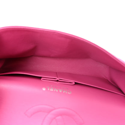 Chanel Iridescent Caviar Quilted Medium Double Flap Pink 5 of 10