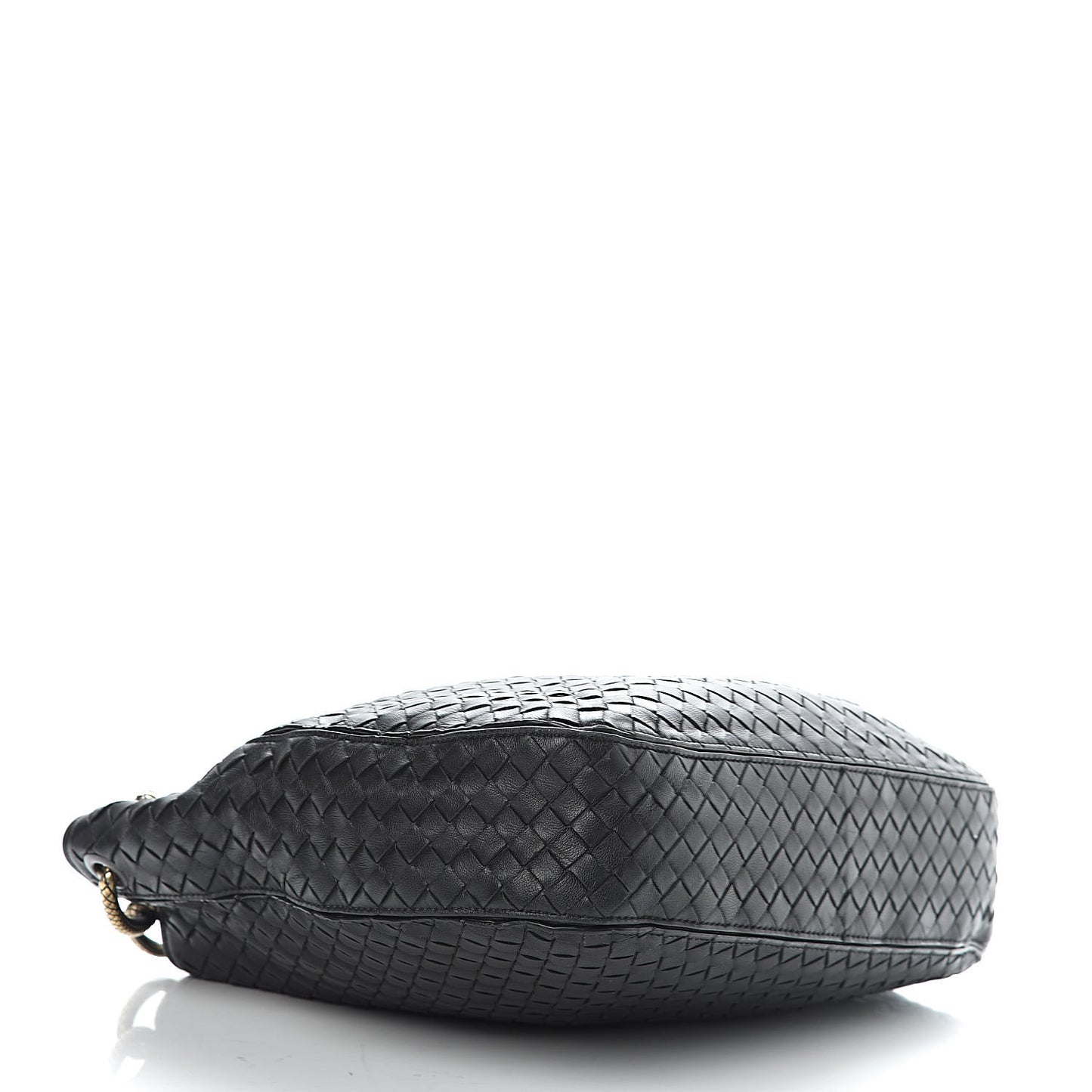 Nappa Intrecciato Small Loop Black