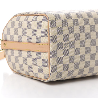Louis Vuitton Damier Azur Speedy Bandouliere 25 11 of 14