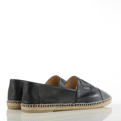 Chanel Lambskin CC Mens Espadrilles 43 Black 4 of 11