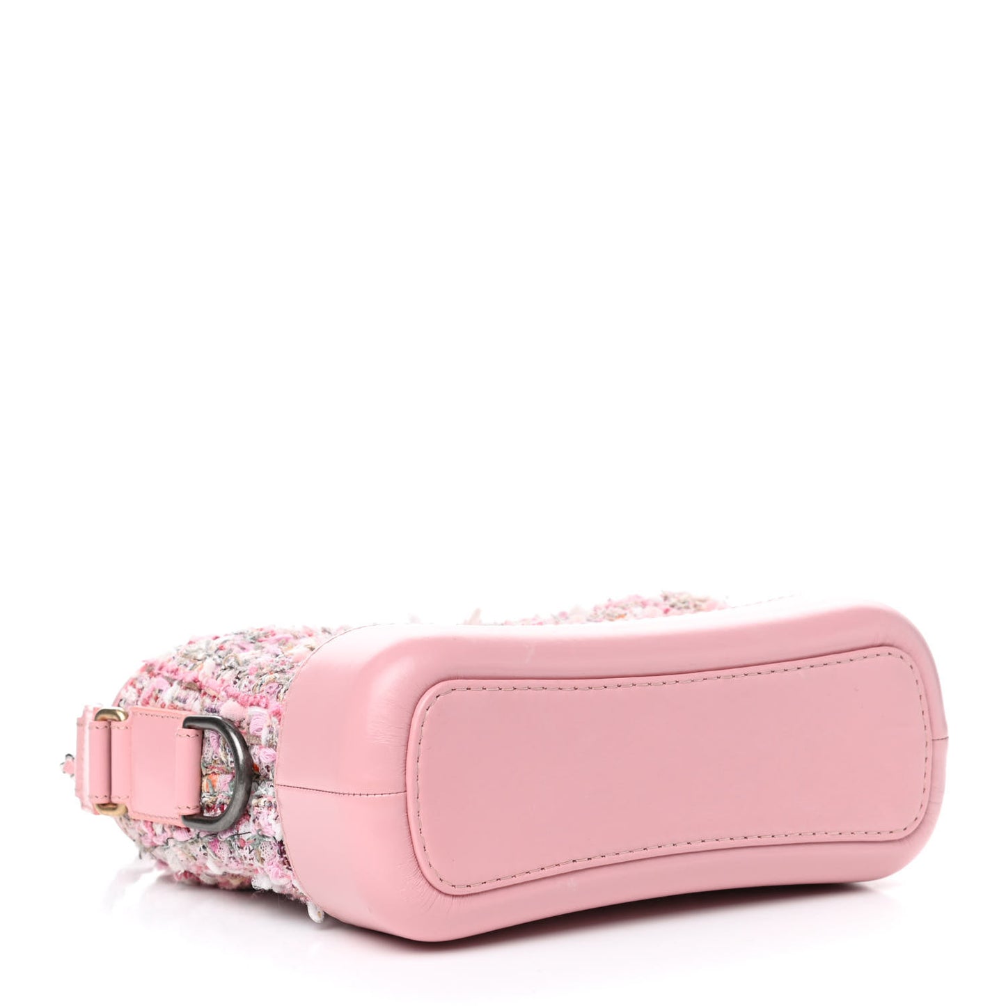 Tweed Calfskin Small Gabrielle Hobo Light Pink