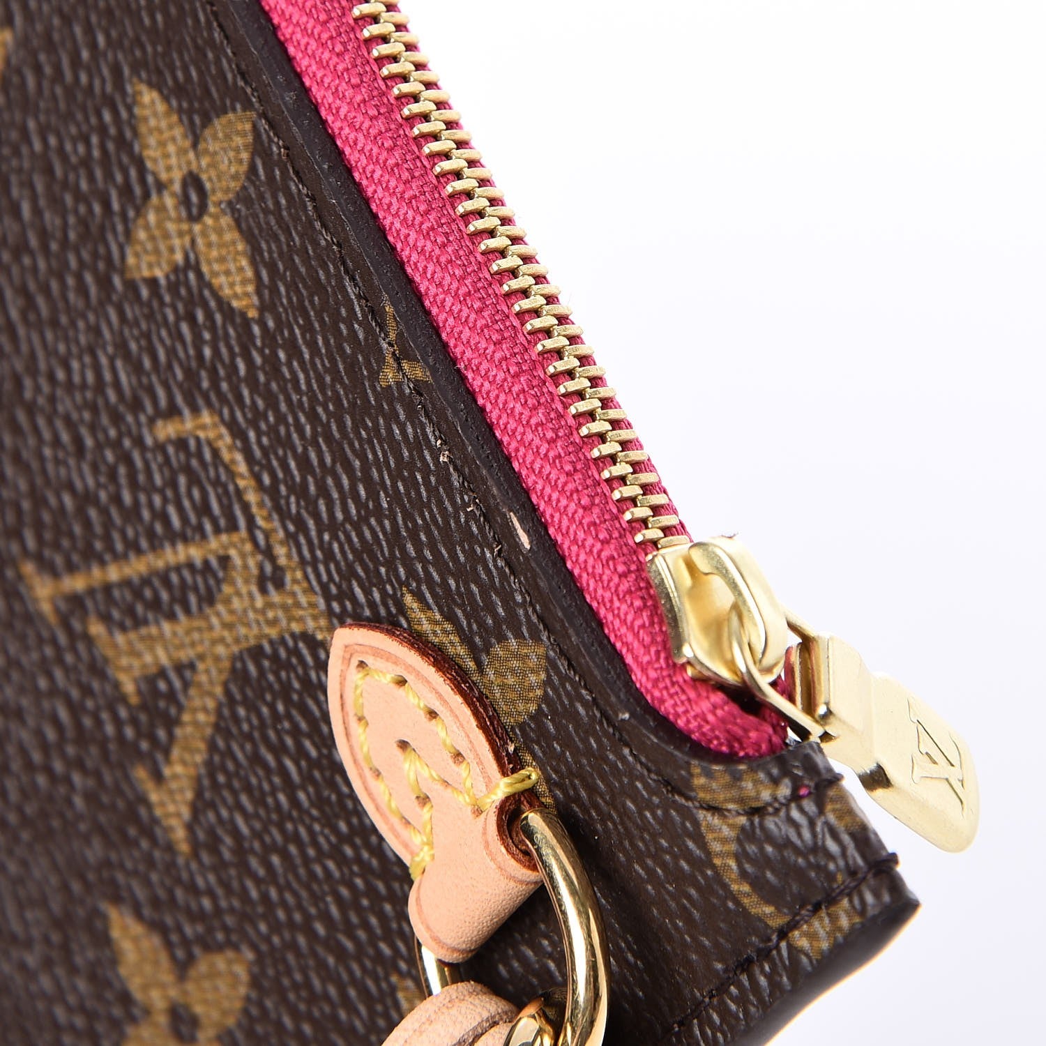 Louis Vuitton Monogram Neverfull MM GM Pochette Pivoine 9 of 9