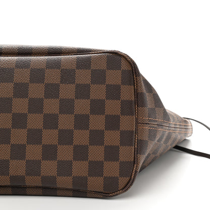 Louis Vuitton Damier Ebene Neo Neverfull MM Rose Ballerine 10 of 10