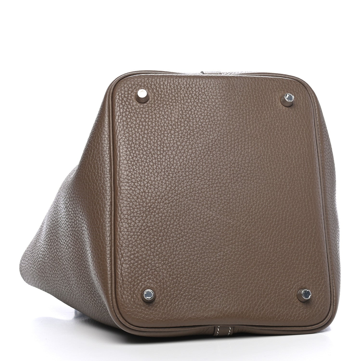 Hermes Taurillon Clemence Picotin Lock 22 MM Etoupe 4 of 9