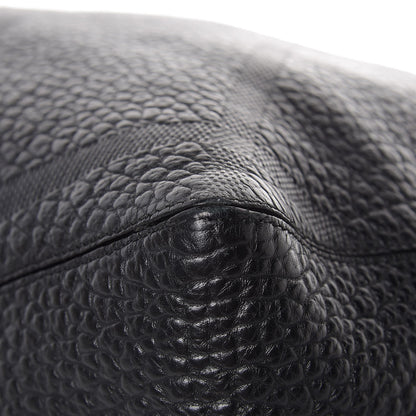 Burberry Heritage Grain Medium Lindburn Hobo Black 9 of 14