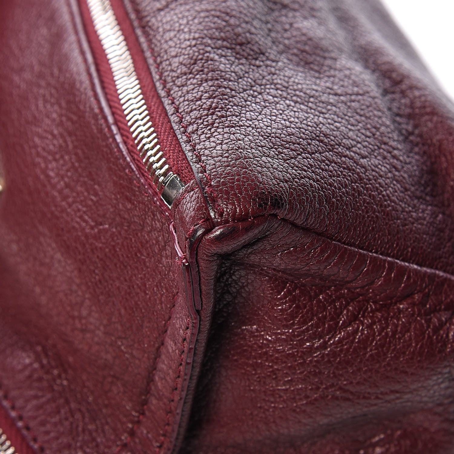 Givenchy Sugar Goatskin Pandora Wristlet Oxblood 11 of 13